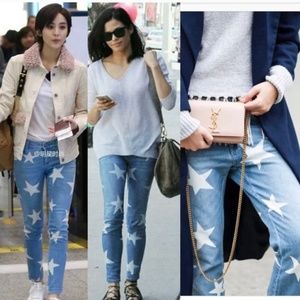 Stella McCartney skinny ankle grazer star jeans